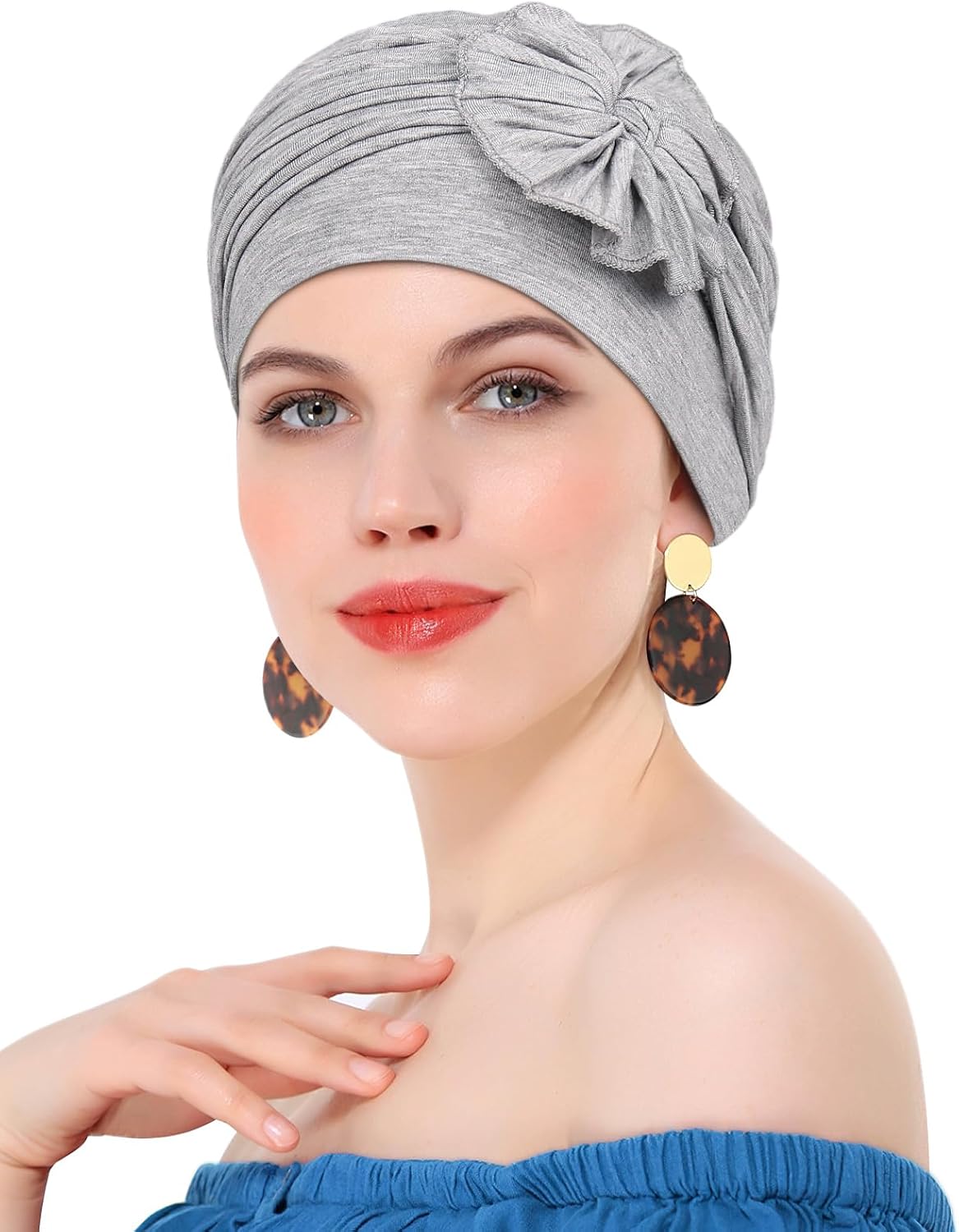 Chemo Headwear for Women Cancer Patients Lightweight Head Coverings for Hair Loss Seasonal image 2