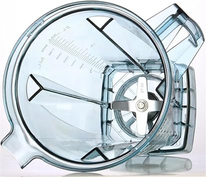 Replacement Blender Container Jar With Blades Lid,Compatible For TWK,TWK767 TM800,Compatible For JTC,JTC767 Omniblend Upper Body Cup Kit