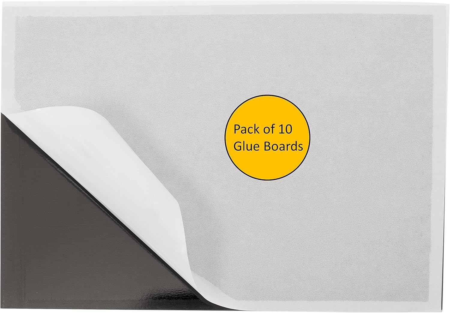 Awoco Pack of 10 Replacement Sticky Type C Glue Boards for Awoco Wall Mount Sticky Fly Trap Lamp Model FT-1C18 - Fits for Other Brands (10 Pcs Type C)