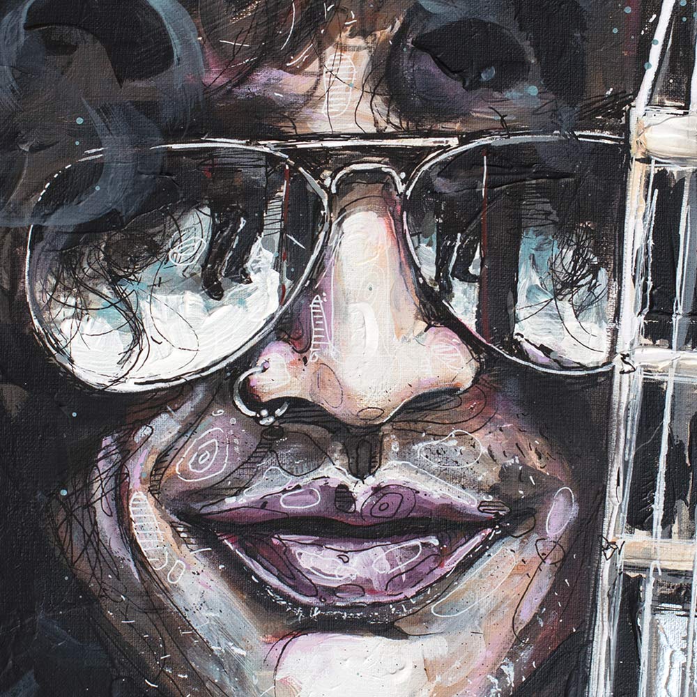 Hard Rock 04 poster 29,7 x 42 cm (A3) - incorniciato e firmato (Gallery Pilot)