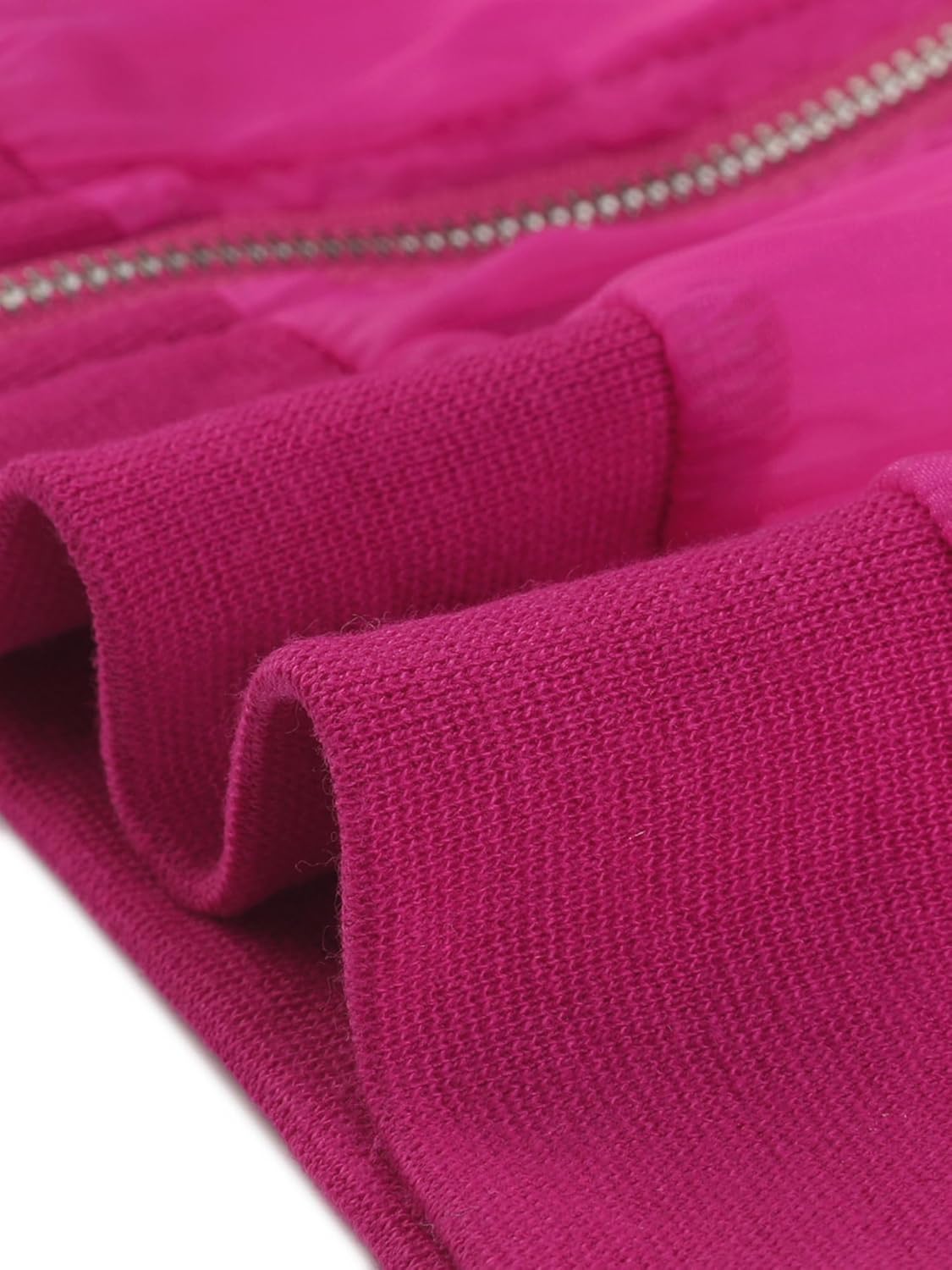 Allegra K Bomber Crop Jacket for Women's Sheer Mesh Lightweight Long Sleeve Jackets - Image 5