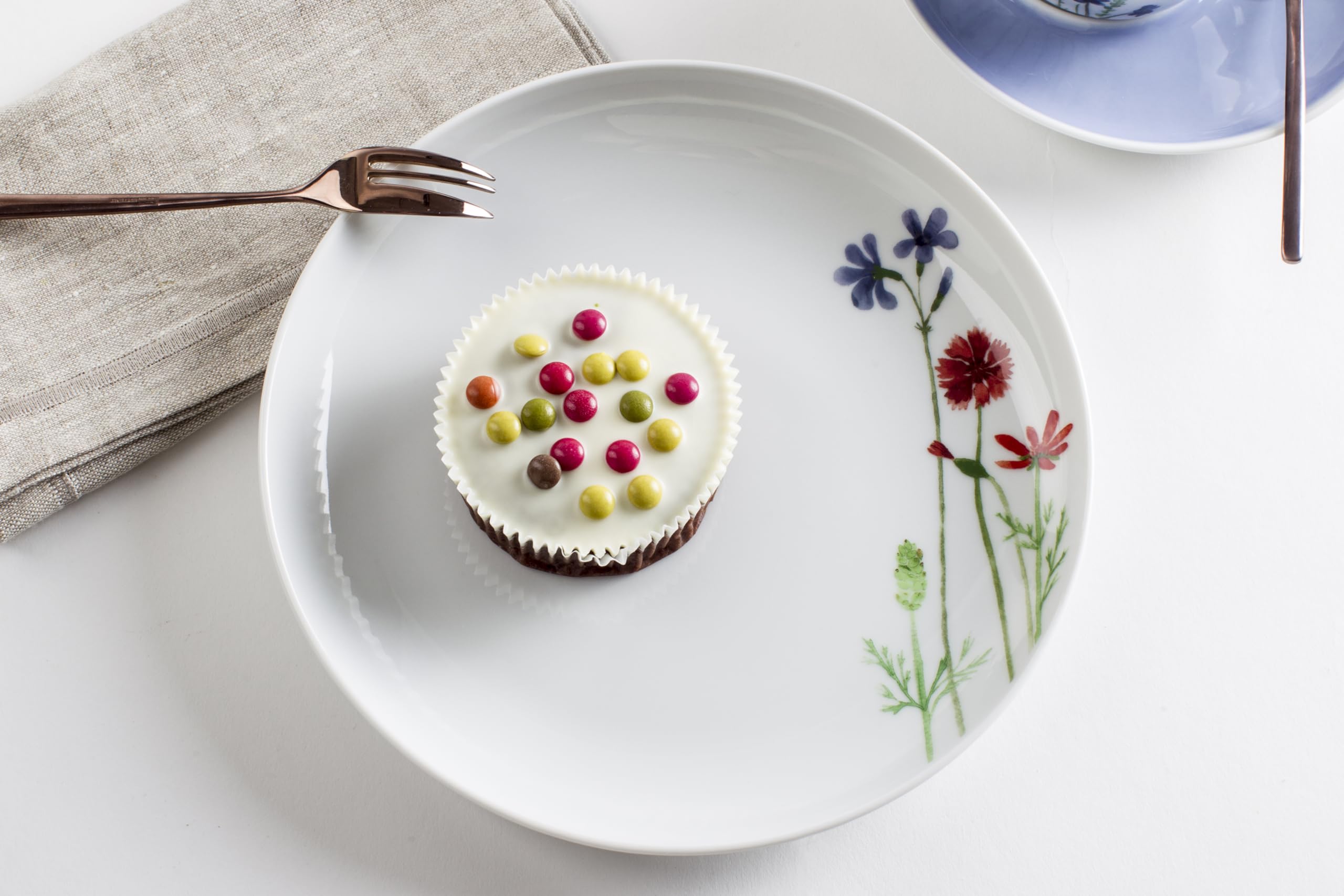 KAHLA 390453A69357C Five Senses Wildblume Kaffeeservice 18tlg. | florales Kaffeeservice für 6 Personen aus Porzellan