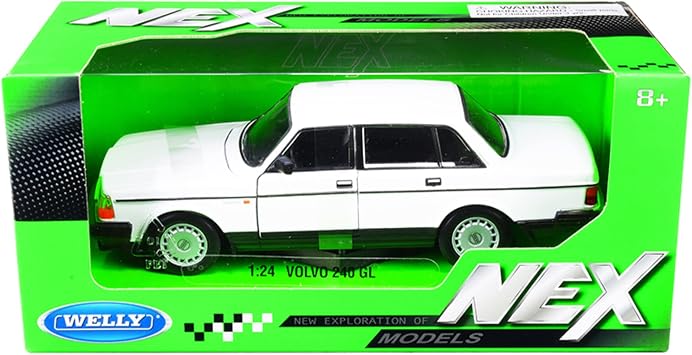 240 GL White NEX Models 1/24 Diecast Model Car by Welly 24102