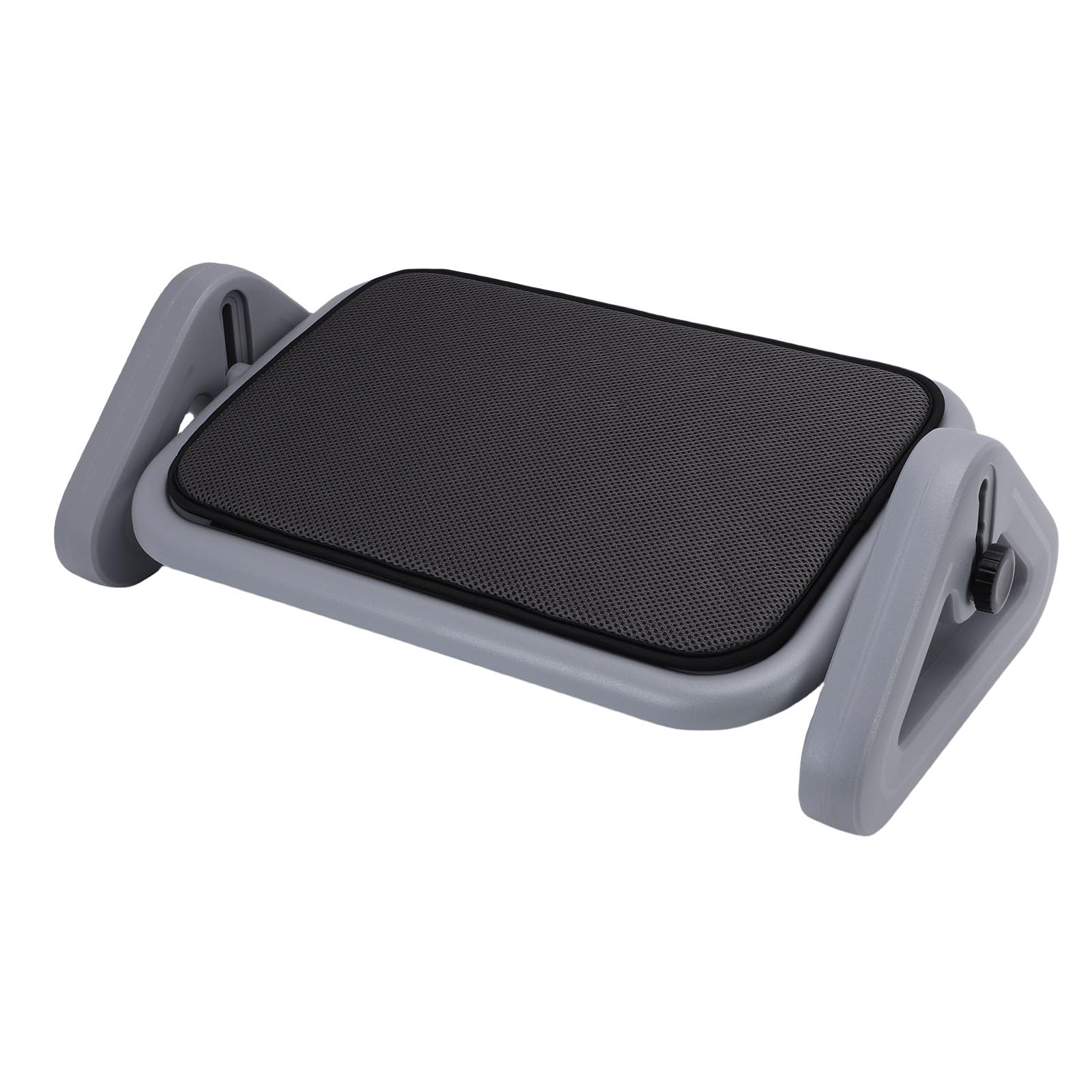 Asixxsix Poggiapiedi, Poggiapiedi Regolabile in Plastica per Sotto la Scrivania Al Lavoro, Pannello Grande con Base Antiscivolo, Ergonomico per Ufficio e Casa