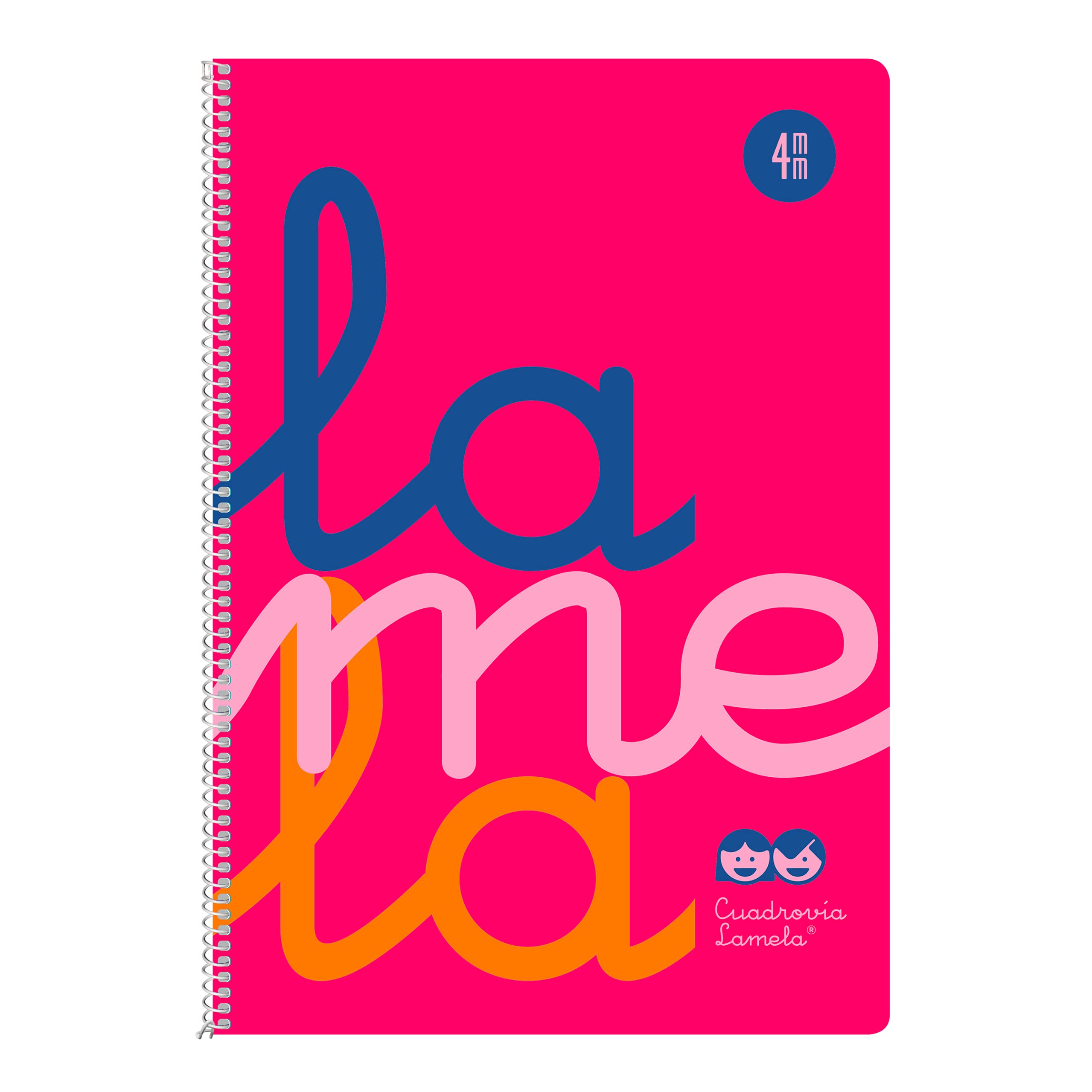 Cuaderno Lamela Rosa Din A4 5 Piezas 80 Hojas