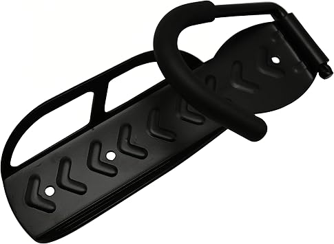 RASENFREUND® Bicycle Wall Mount for 4 Bikes Black Set of 4
