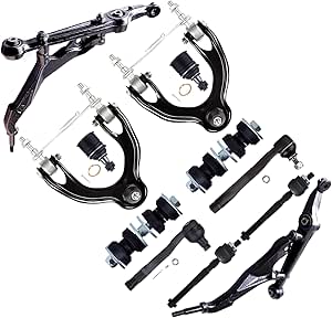 SCITOO 12pc Front Suspension Kit Inner Tie Rod Ends Lower Ball Joints... SCITOO 12pc Front Suspension Kit Inner Tie Rod Ends Lower Ball Joints...