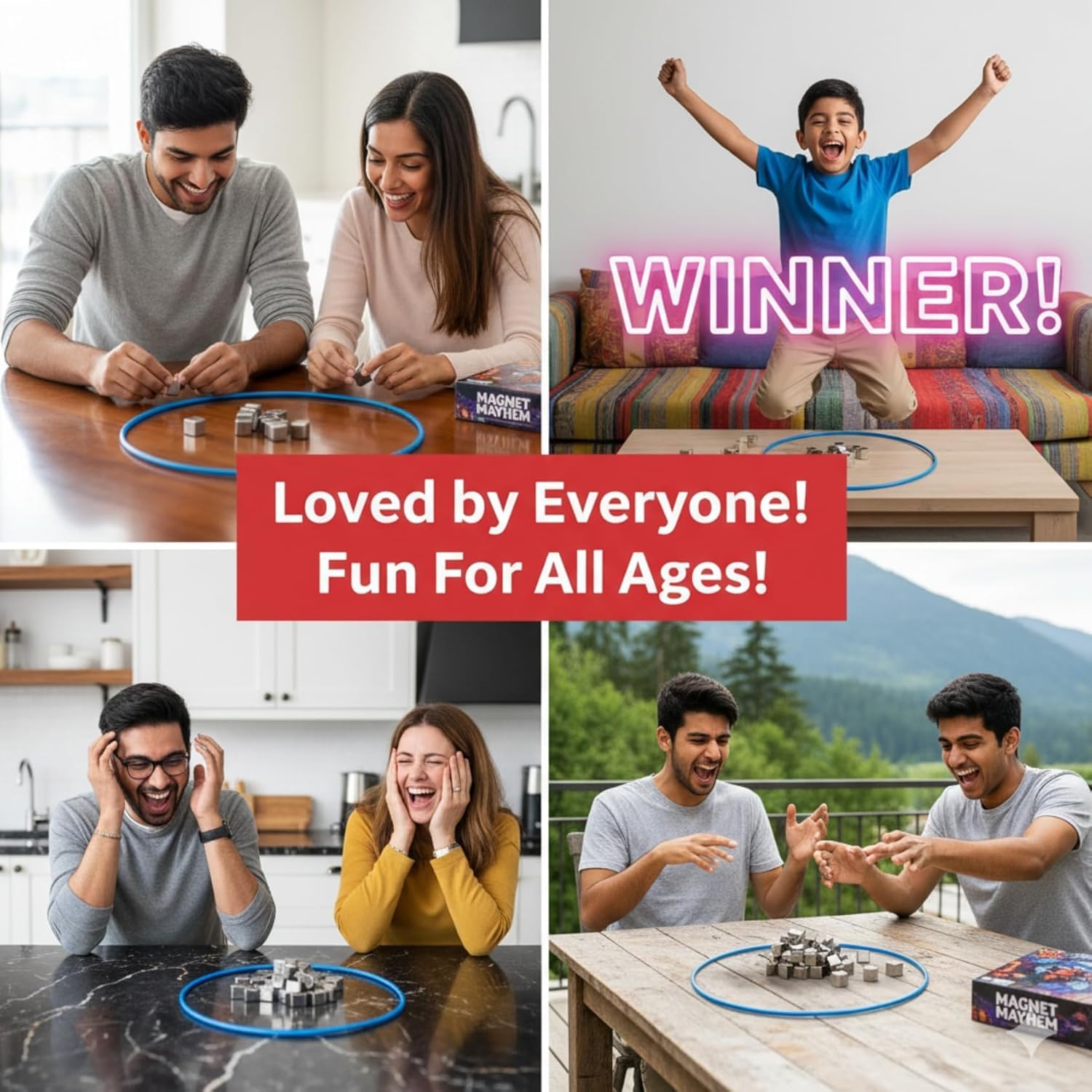 Magnet Games for Adults - Travel & Home Fun -5