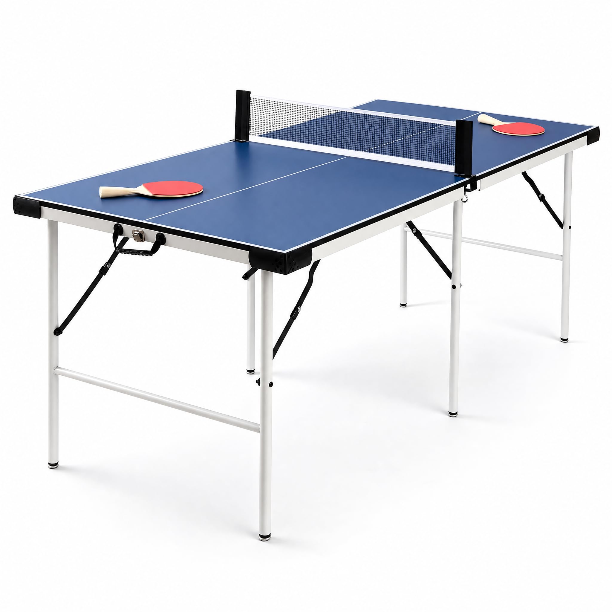 HLC Table de Ping Pong Exterieur Pliable 169×81×69cm pour Adultes et Enfants