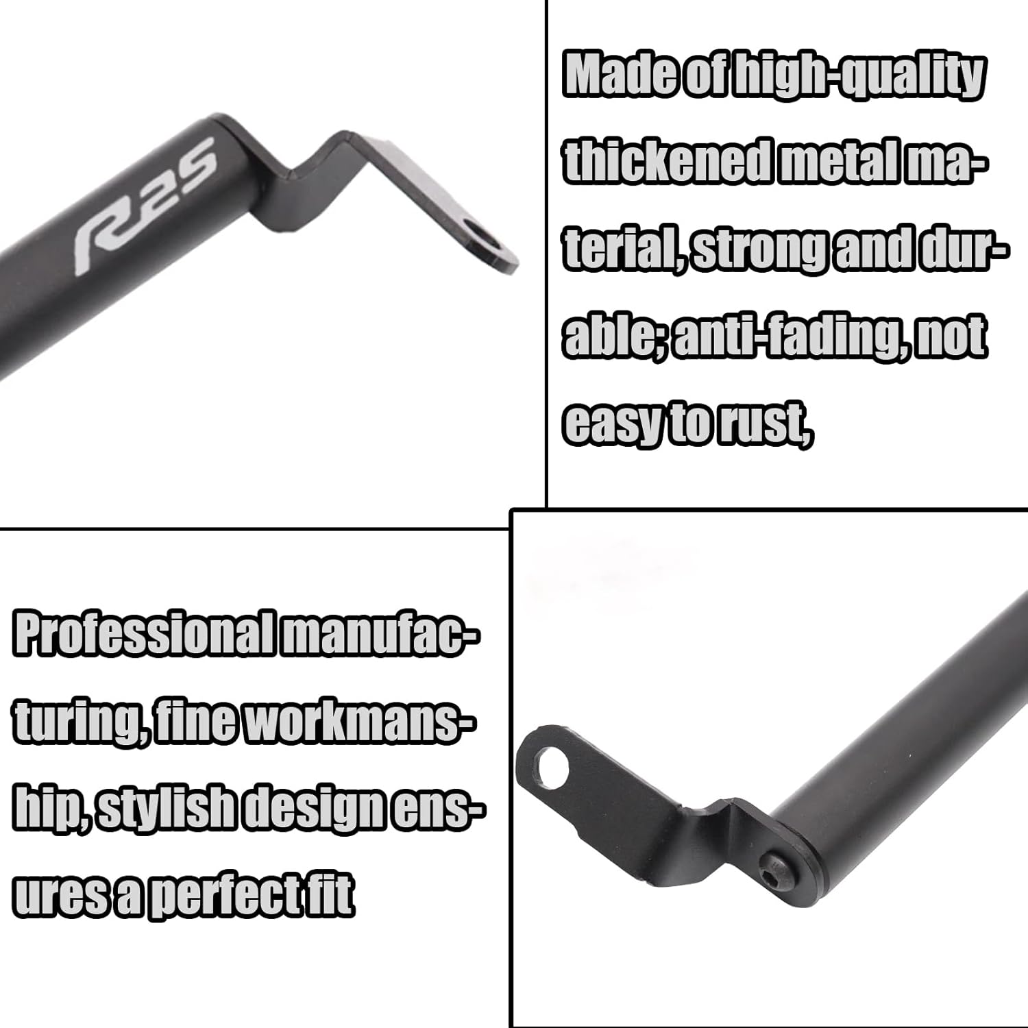 for YZF-R25 YZF R3 R25 2025 Modified Accessories Mobile Phone Navigation Holder Multi-Function Extension Rod YZF r25 yzfr3 2019-2026 Motorcycle Accessories (r3)