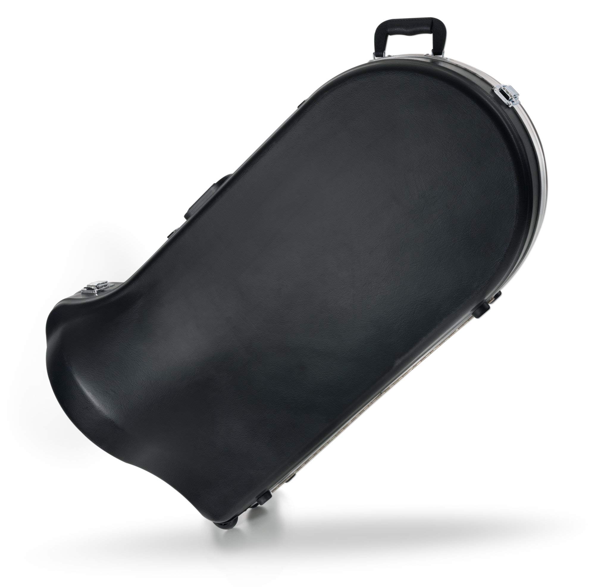 Classic Cantabile Brass T-180 3/4 Bb Tuba - 4 Ventile - Höhe: 91 cm - Neusilber Innen- und Außenzüge - Mundrohr aus Neusilber - Schallstück Ø: 37,5 cm, Bohrung Ø: 18 mm