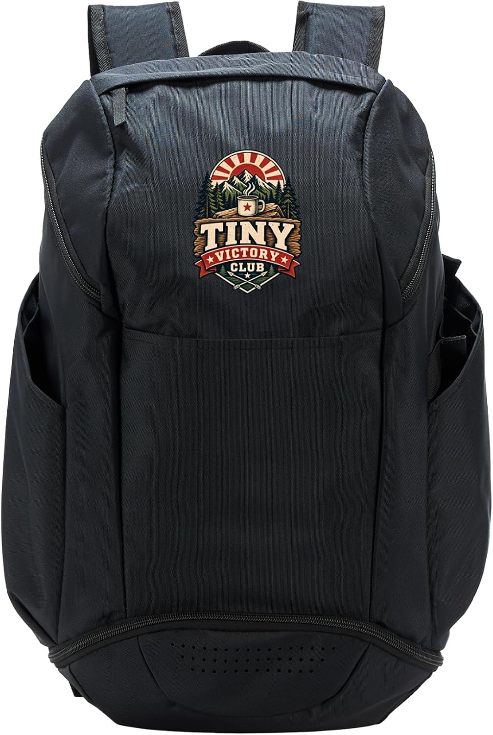 Tiny Victory Club Small Wins Funny Viral Positive Mindset Sport Backpack