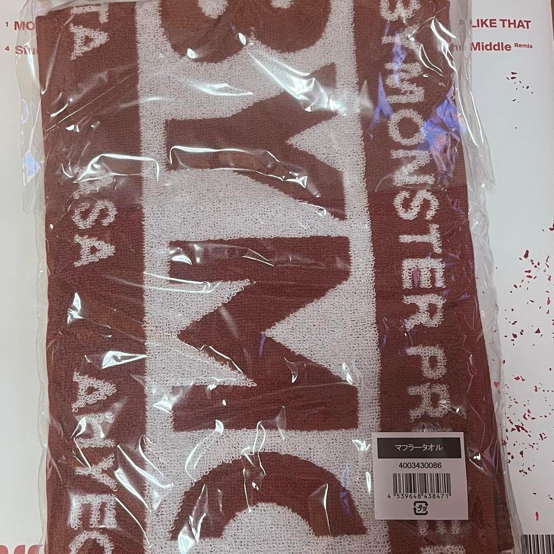 babymonster タオル 赤 東京 YVQOXVZK
