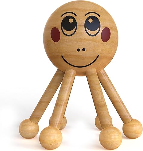 WEGO Masajeador de madera  Masajeador de mano con forma de araña de seis patas  Herramienta de terapia de masaje de mano para masaje de cuerpo disponible en Yaxa Costa Rica