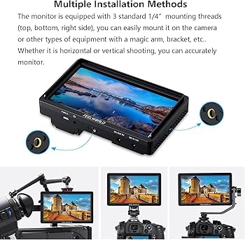 Amazon | FEELWORLD FW568S 6 インチ オンカメラ フィールド