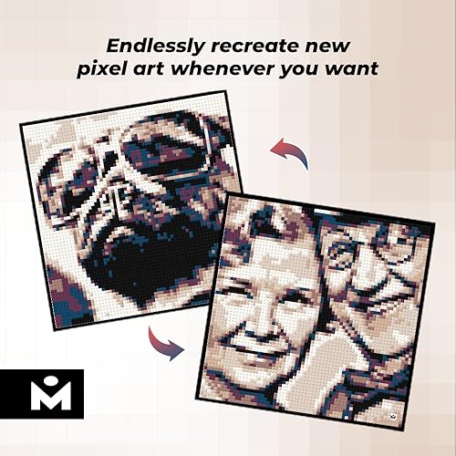 Miniatura 6 de Juego de construcción fotográfica, modelo de color S: transforma cualquier imagen en un arte de pared de mosaico con nuestra aplicación de