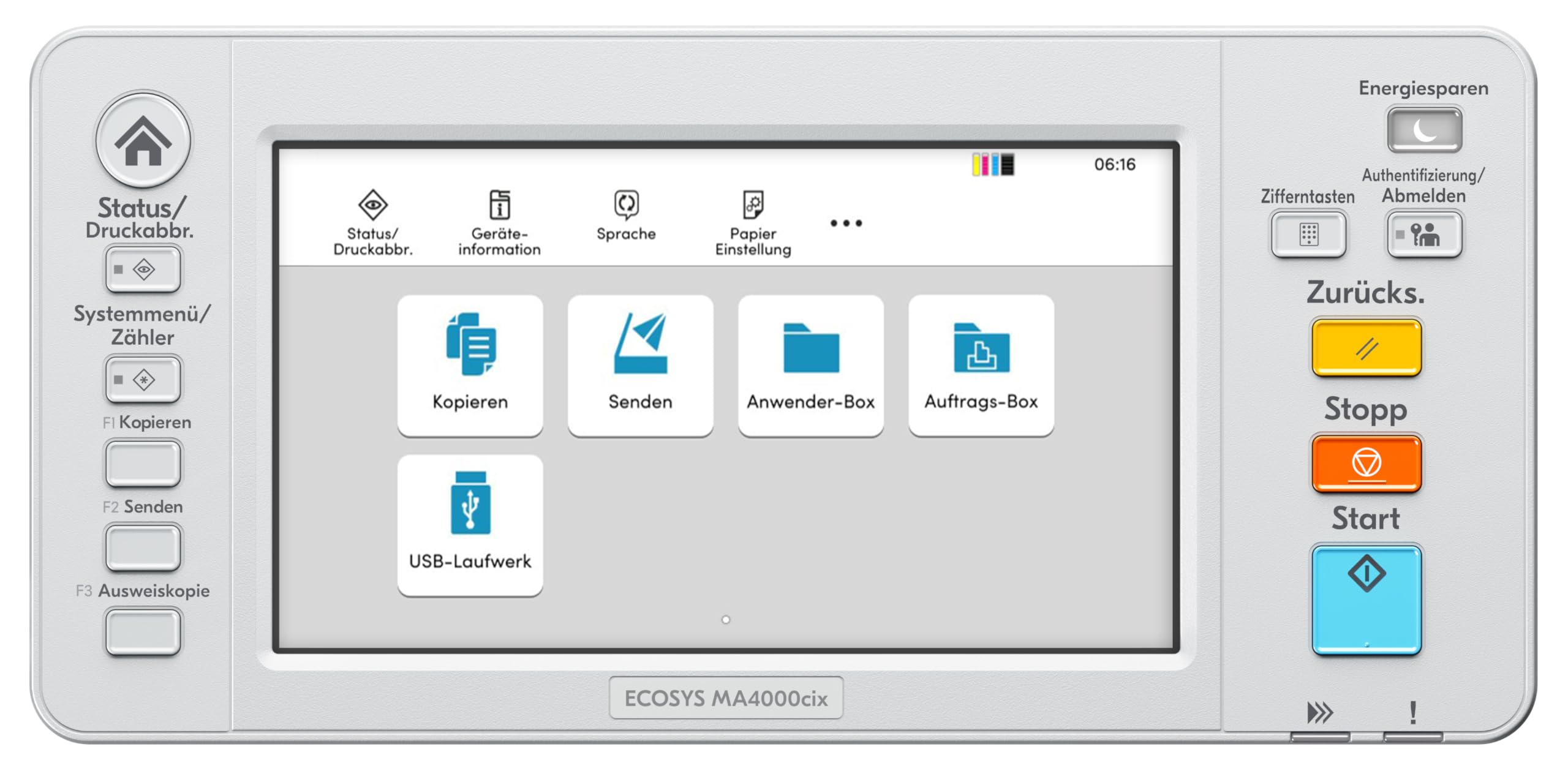 Kyocera Ecosys MA4000cix/Plus 3-in-1 Farblaserdrucker Multifunktionsgerät – Bild 9