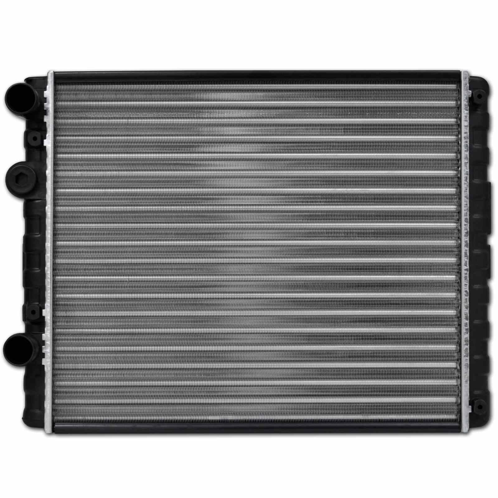 Refrigeratore ad acqua in metallo nero per raffreddamento motore veicolo pezzo di ricambio 1,8 kg compatto durevole facile installazione versatile per auto e officina