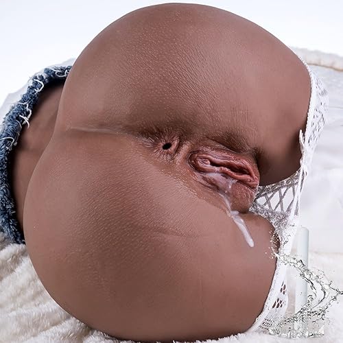 Muñeca sexual de 11 libras masturbador masculino con vagina anal Stroker sexual realista de gran trasero marrón, muñecas sexuales de bolsillo, coño