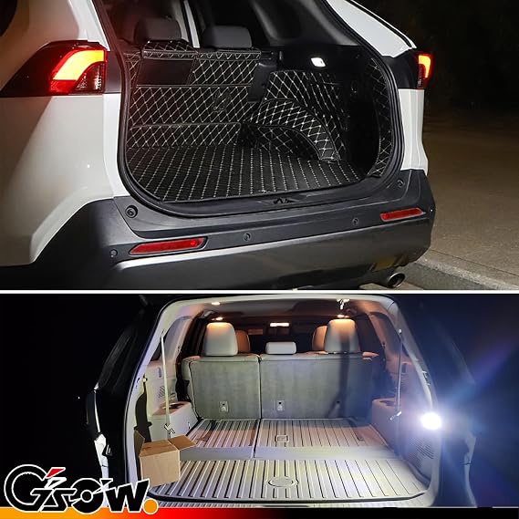 Led Trunk Cargo Light for RAV4 2022-2025, Super Bright Light with 2 modes, Rav4 accessories Luggage Compartment Light Trunk Area Lighting, 1 PC, White Light