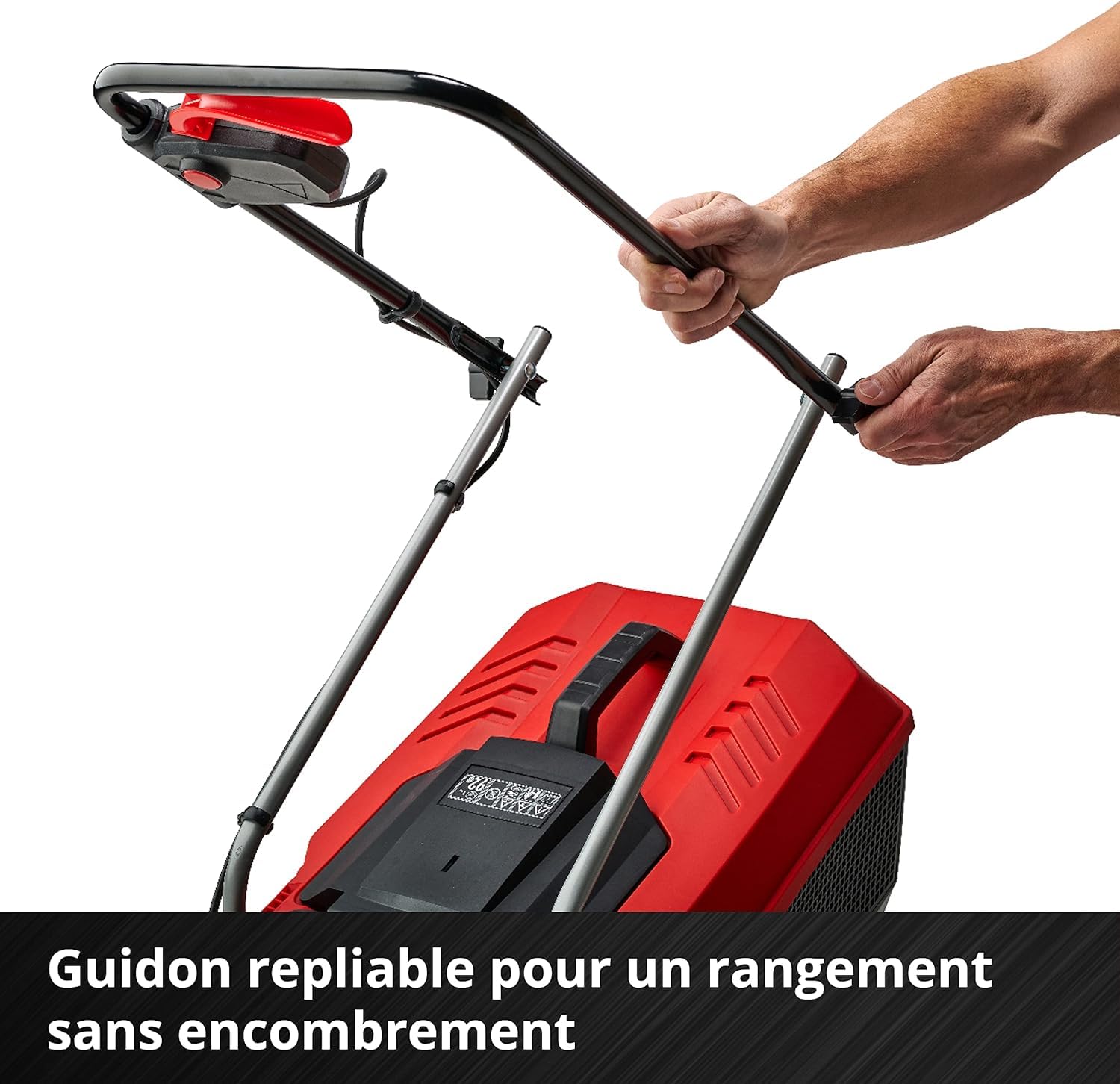 Einhell Tondeuse à Gazon sans Fil GE-CM 18/30 Li Kit Power X-Change 18 V Largeur de Coupe 30 cm Batterie 3,0 Ah Chargeur
