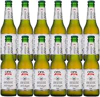 Pack 12 unidades Cerveja Puro Malte Hop Lager Sem Álcool 355ml Opa Bier