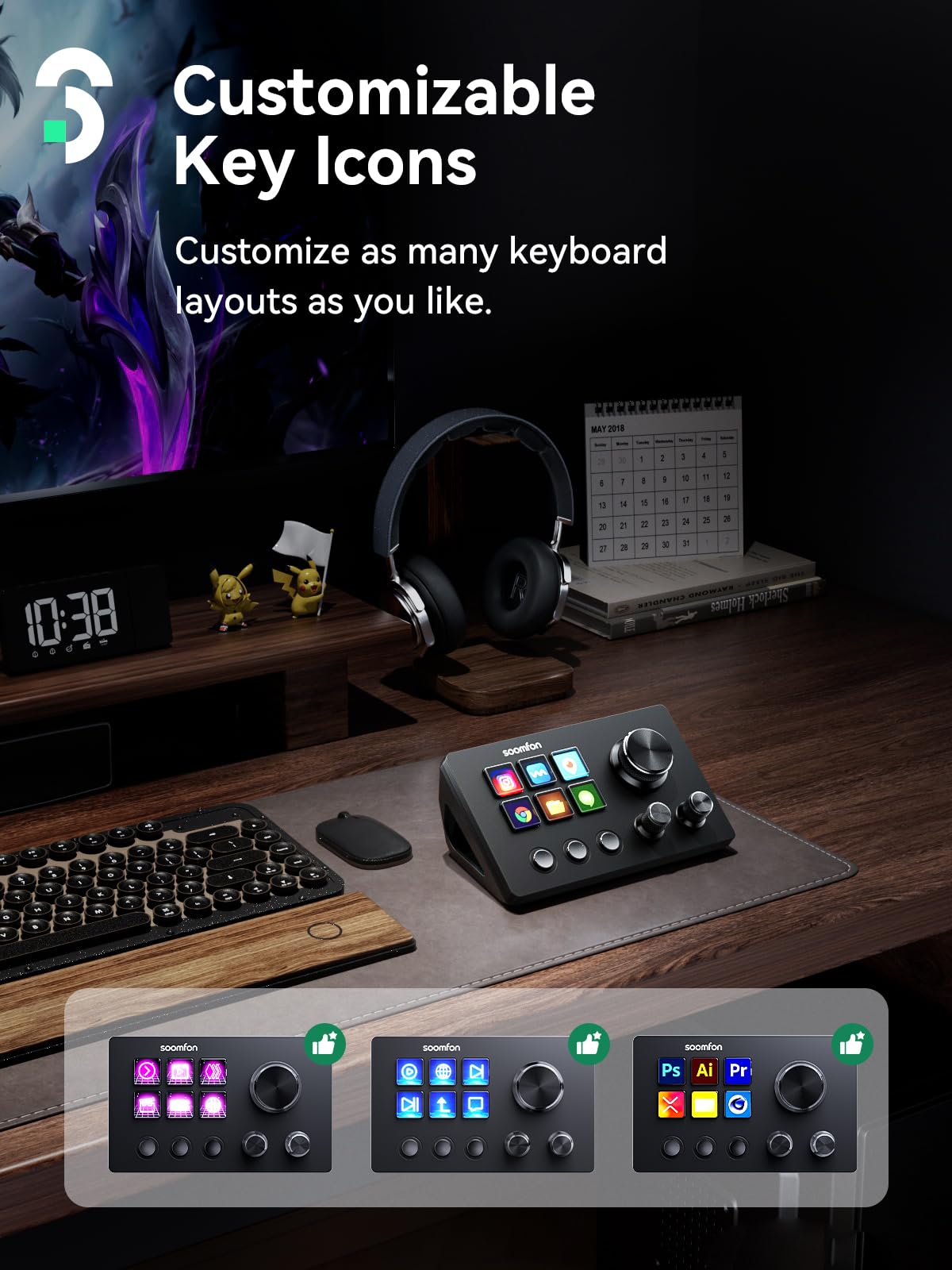 Amazon.co.jp: Stream Controller - SOOMFON Stream Studio Control