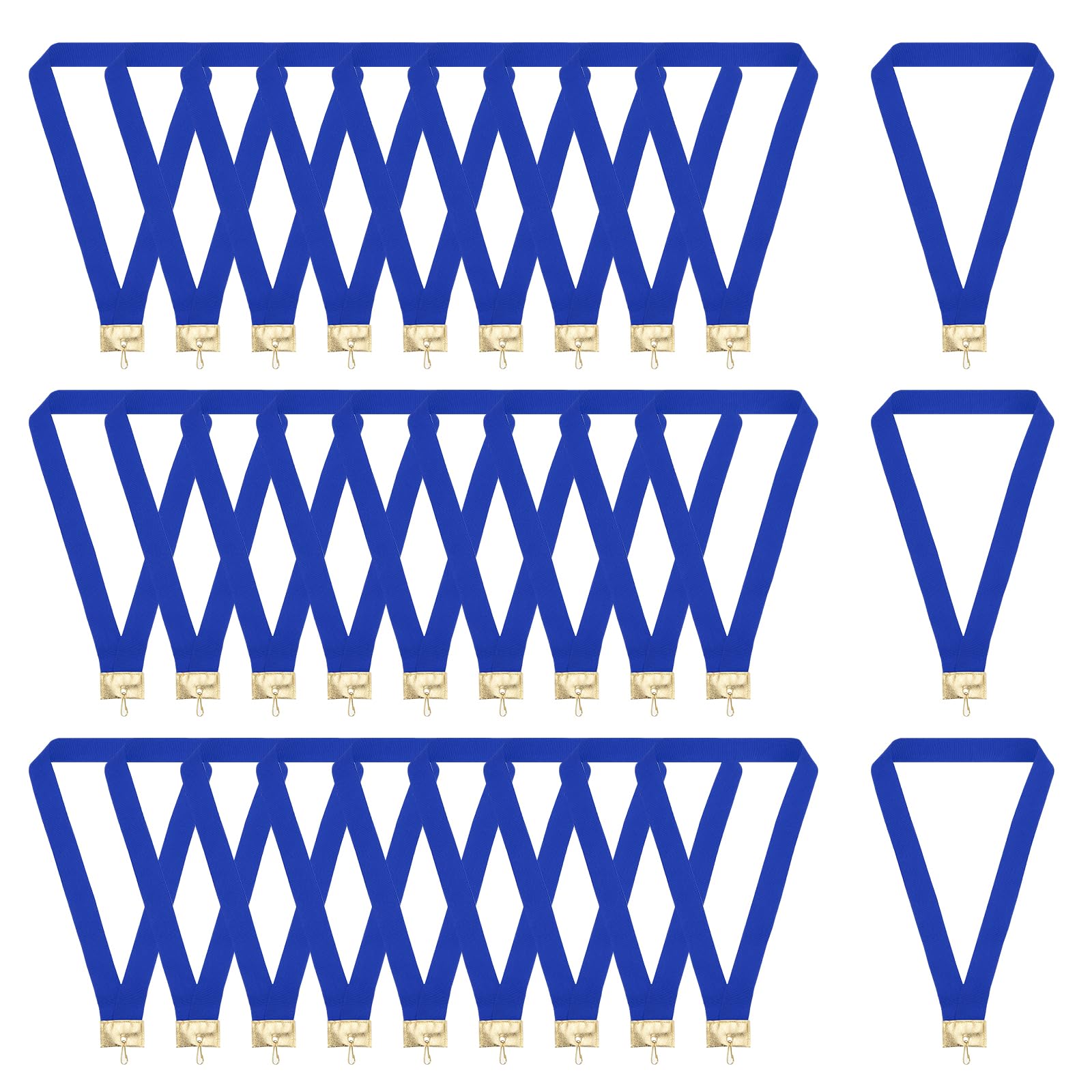 PATIKIL Award Neck Ribbons with Snap Clips
