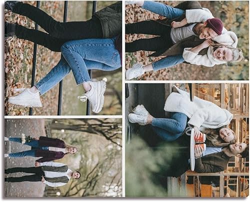 Miniatura 7 de Impresiones en lienzo personalizadas con tus fotos  Póster de arte de pared personalizado, regalos de fotos, lienzo enmarcado para mujer, regalos de