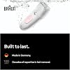 Braun Silk·épil 5, Wet & Dry Epilator, Easy Hair Removal, Lasting Smooth Skin, 5-000, Flamingo Pink