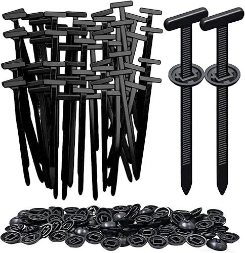 Hebilla universal de nailon para ataduras de cables, nueva actualización 2026 resistente con remache autobloqueante, hebilla multifuncional para