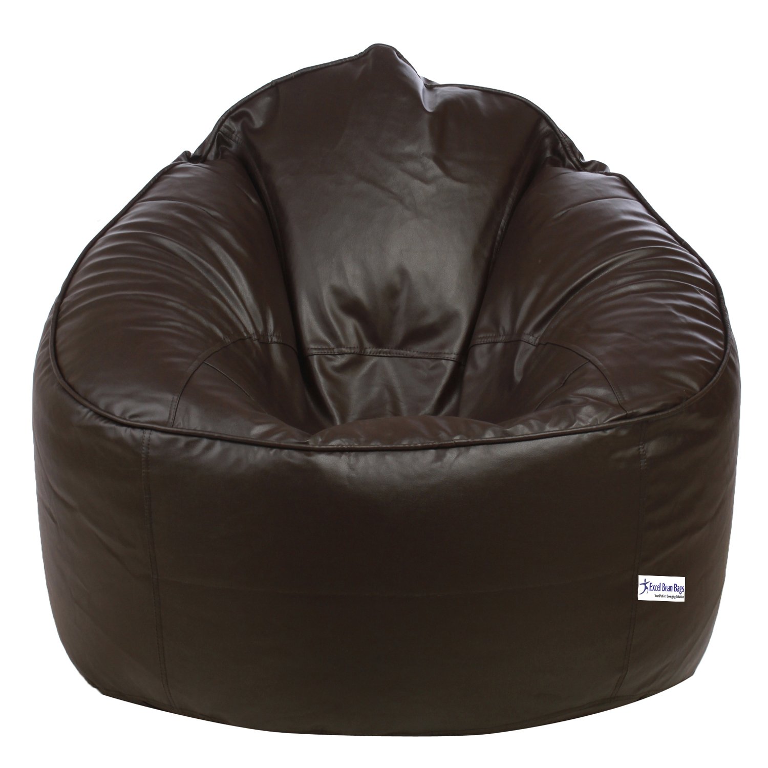 Sattva Mudha Sofa Bean Bag XXXL Cover Without Beans - Brown-picture-20