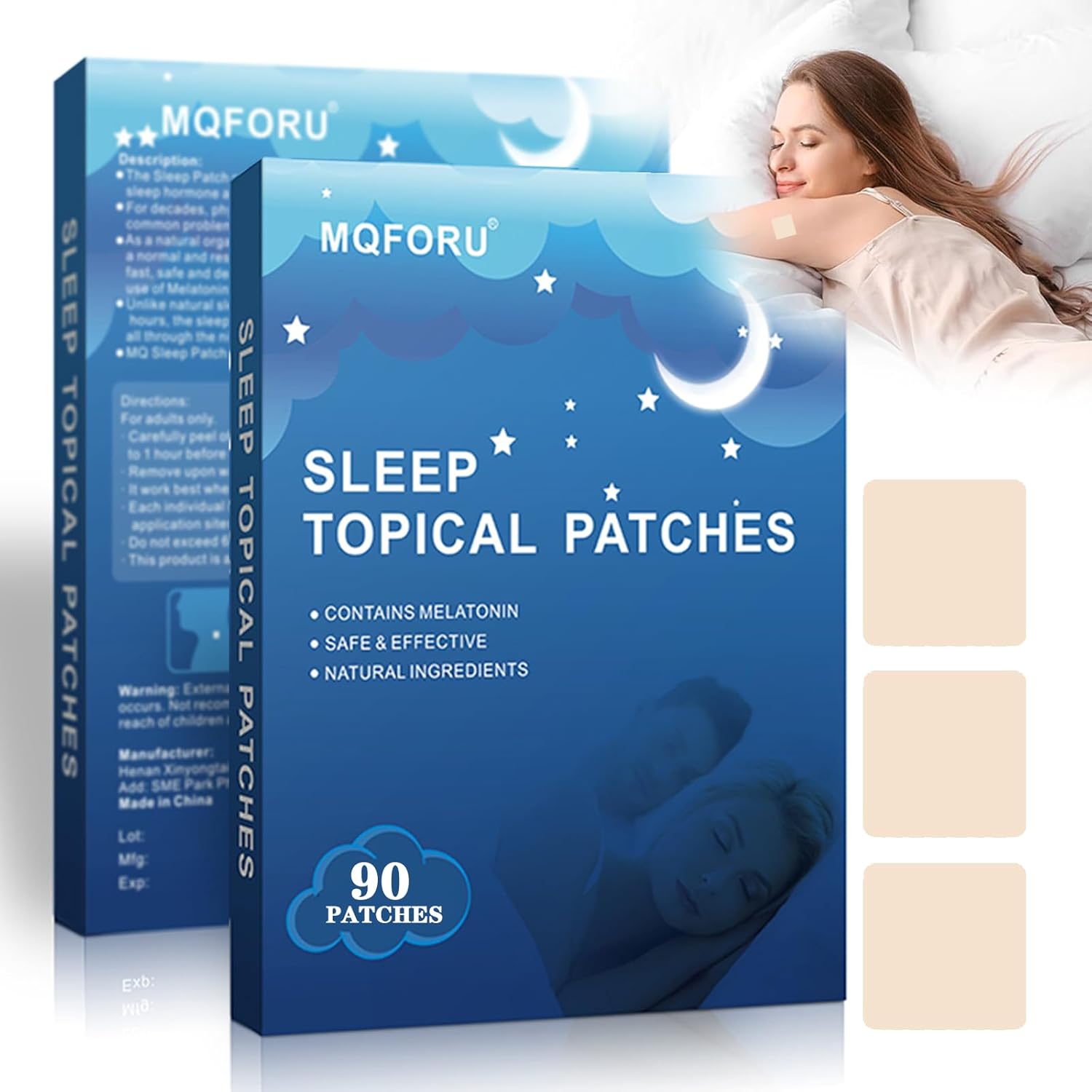 Sleep Patches for Adults Extra Strength 90 Pack, Natural Sleep Aid Patches for Deep Sleep, Sweet Dream Patches for Women & Men, Nighttime Sleeping Stickers for Night Comfort Rest Sleep Patches for Adults Extra Strength 90 Pack, Natural Sleep Aid Patches for Deep Sleep, Sweet Dream Patches for Women & Men, Nighttime Sleeping Stickers for Night Comfort Rest