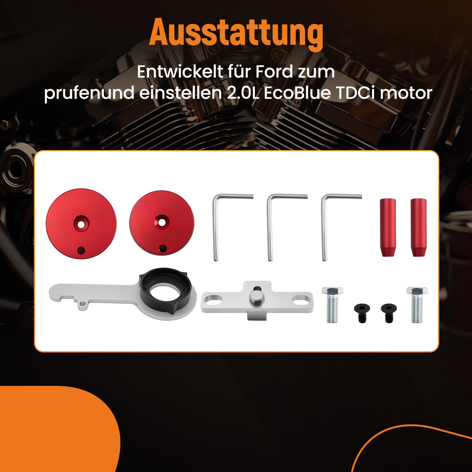 maXpeedingrods Motor Einstellwerkzeug für Ford Focus Transit S-Max 303-1643