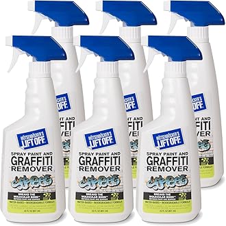 Motsenbocker's Lift Off LIFT-OFF 41101-6PK Spray Paint and Graffiti Remover 22-Ounce Bottle-Case of 6, 132. Fluid Pack
