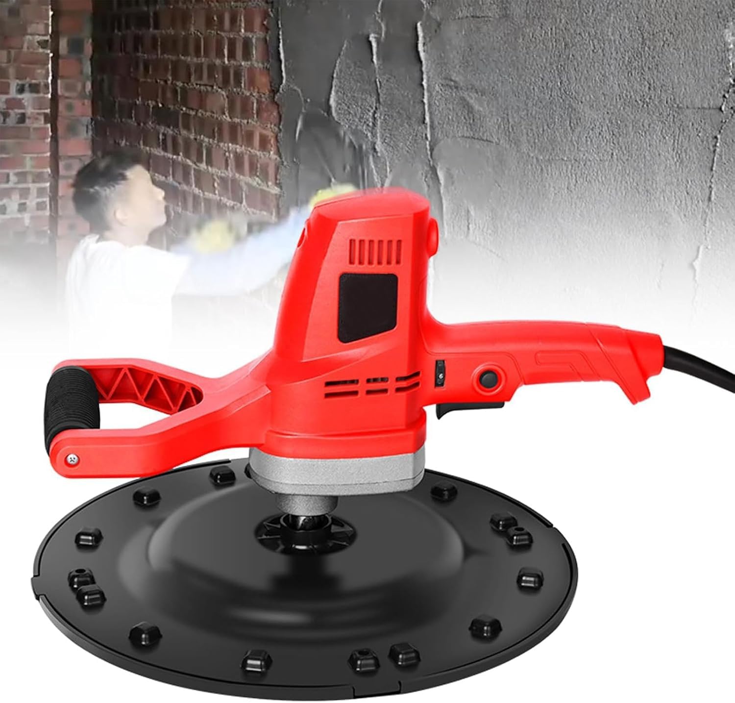Electric Polishing And Smoothing Machine For Concrete And Cement Surfaces