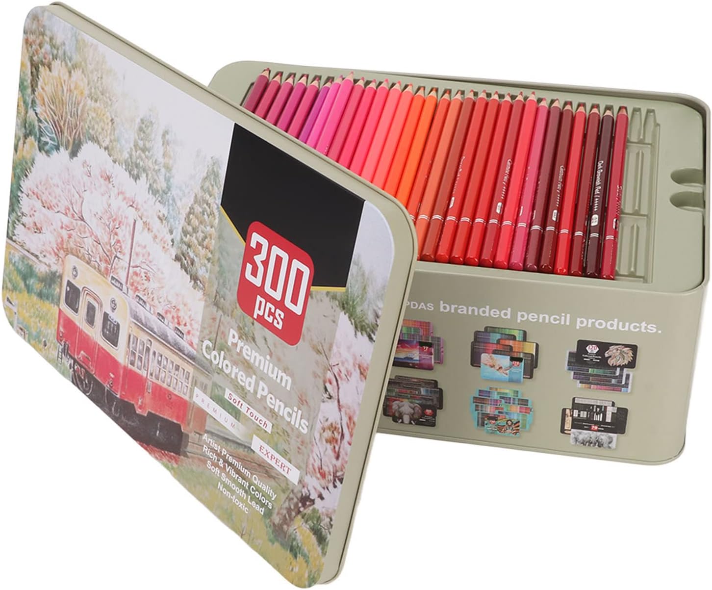 Germany LYRA リラ 色鉛筆72色セット 木製 ドイツ アンティーク LYRA