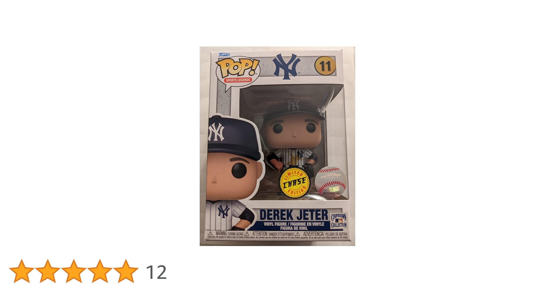 Funko Pop! Derek Muddy Jeter Chase Exclusive Figure : Amazon