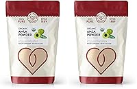 Vista 8 de Pure Indian Foods Amla en polvo orgánico, 8 onzas, amalaki soluble en agua, suplemento dietético ayurveda se disuelve completamente en agua