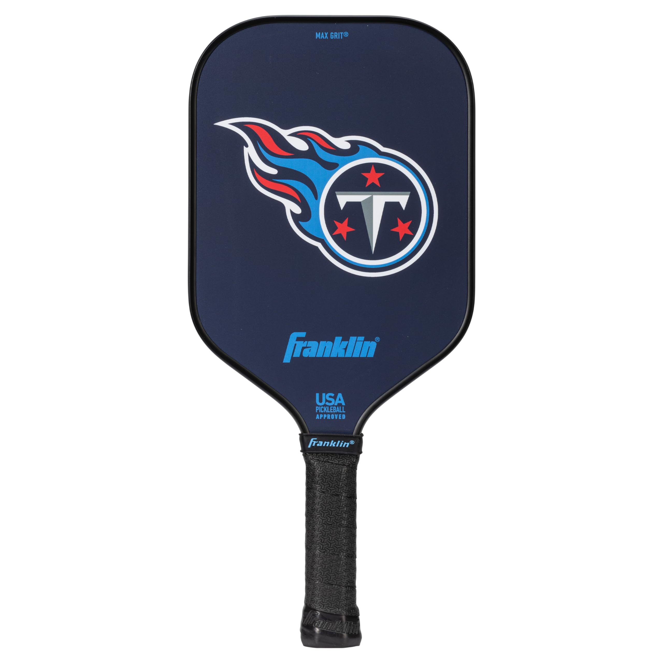 Franklin Sports NFL Pro Pickleball Paddle – 13MM Signature Series Pro Pickleball Paddle with MaxGrit Surface - Official NFL Team – USAP Approved - Premium Quality - Authentic NFL Team Logos