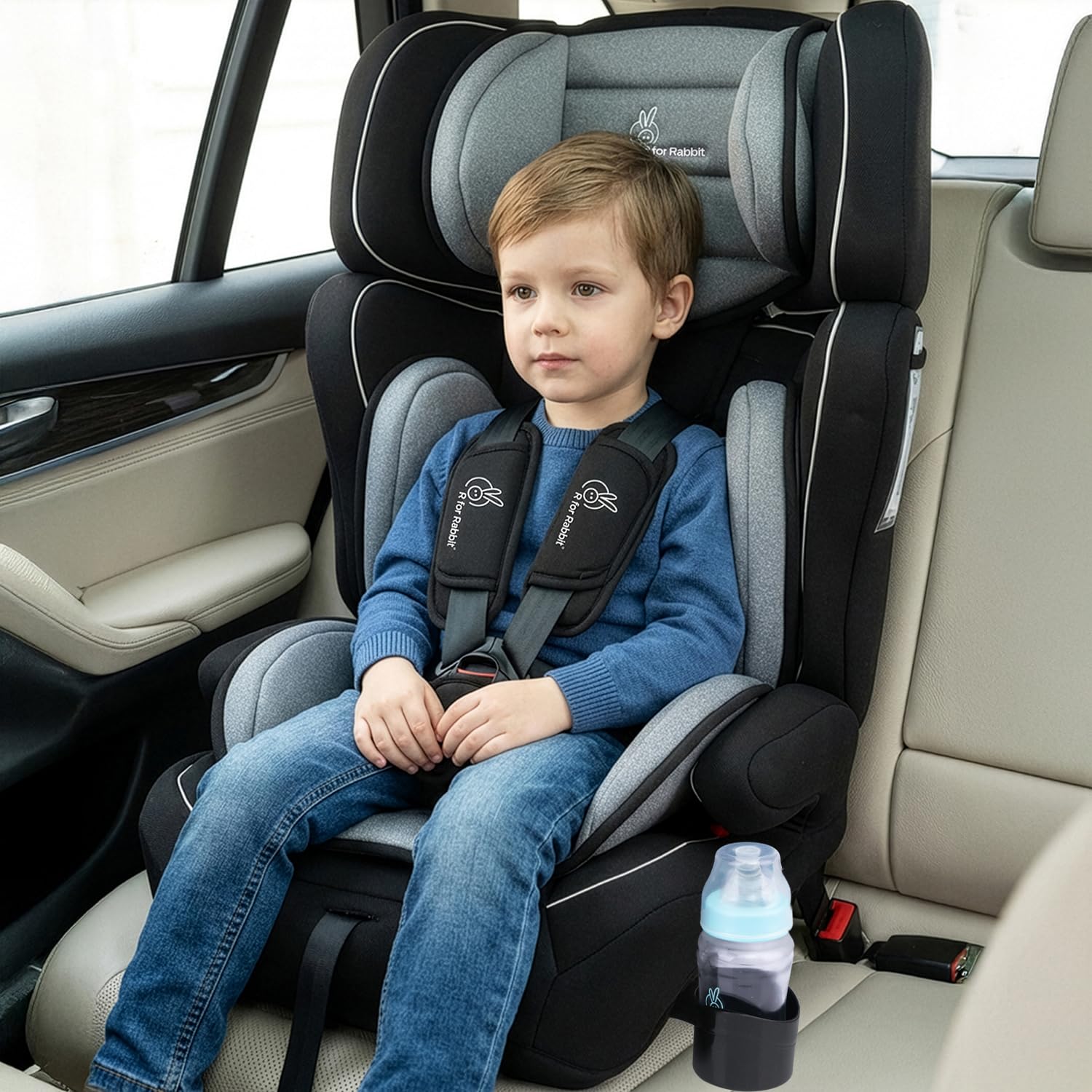 R for Rabbit Jumping Jack Grand 2-in-1 Convertible Baby Car Seat & Booster Seat