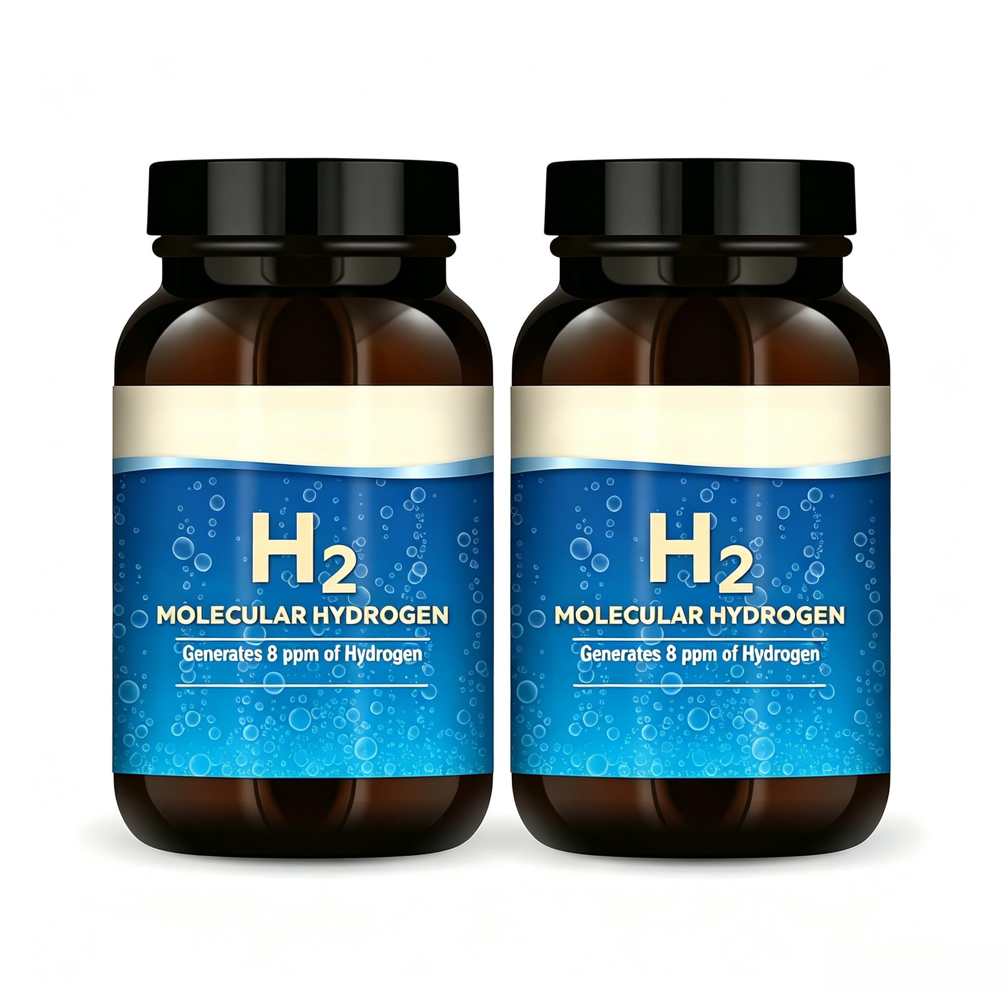2 Pack, Complesso Di Idrogeno Molecolare H2, Per Acqua Ricca Di Idrogeno
