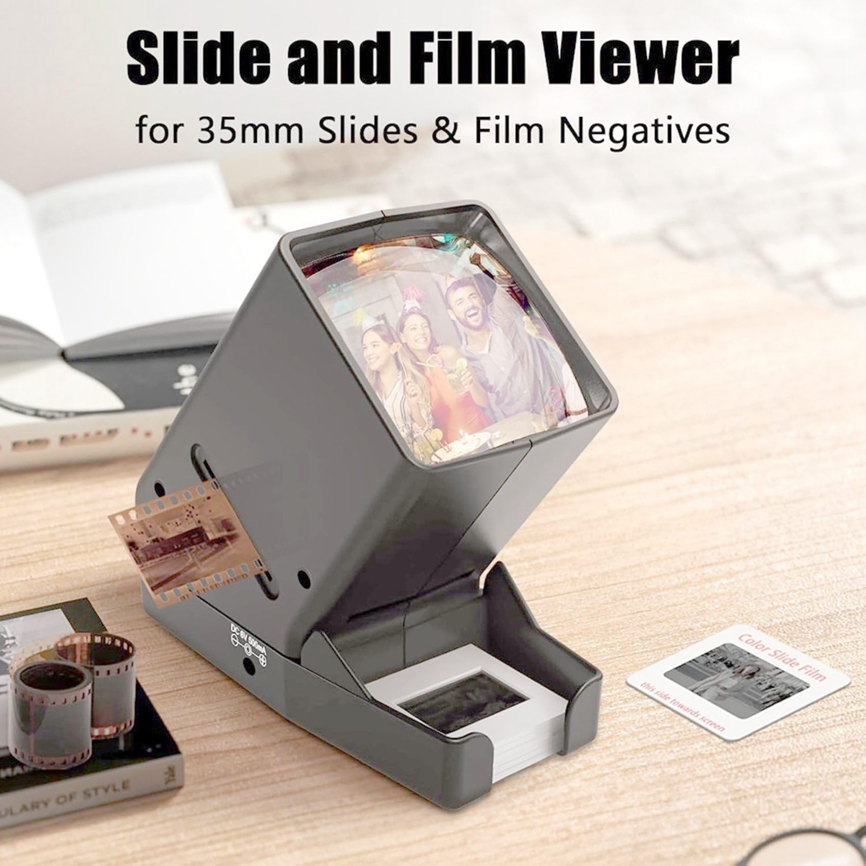 Film Slide Viewer Folien-Diascanner Filmlupe Filmnegative