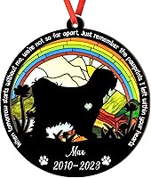 Vista 107 de Adorno de atrapasoles de setter irlandés personalizado, adorno de Navidad de Setter irlandés, regalo para perro amante, setter irlandés