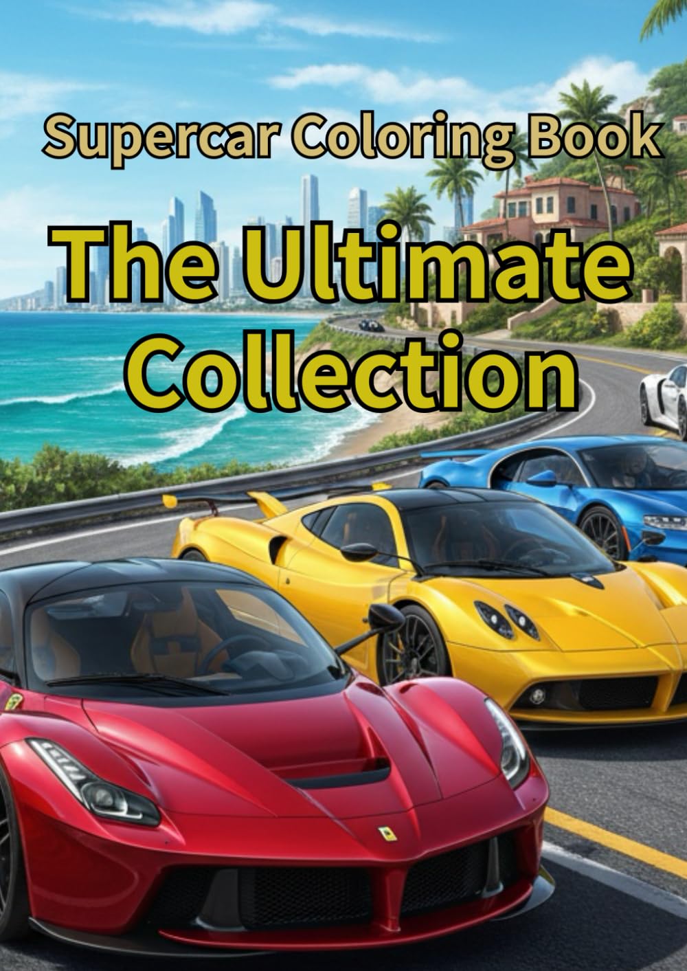 Supercar Coloring Book: The Ultimate Collection