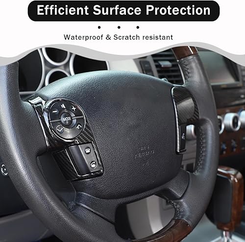 Miniatura 3 de Decoración de coche para Toyota Tundra 2007 2008 2009 2010 2011 2012 2013, material ABS interior del coche consola central panel decoración cubierta