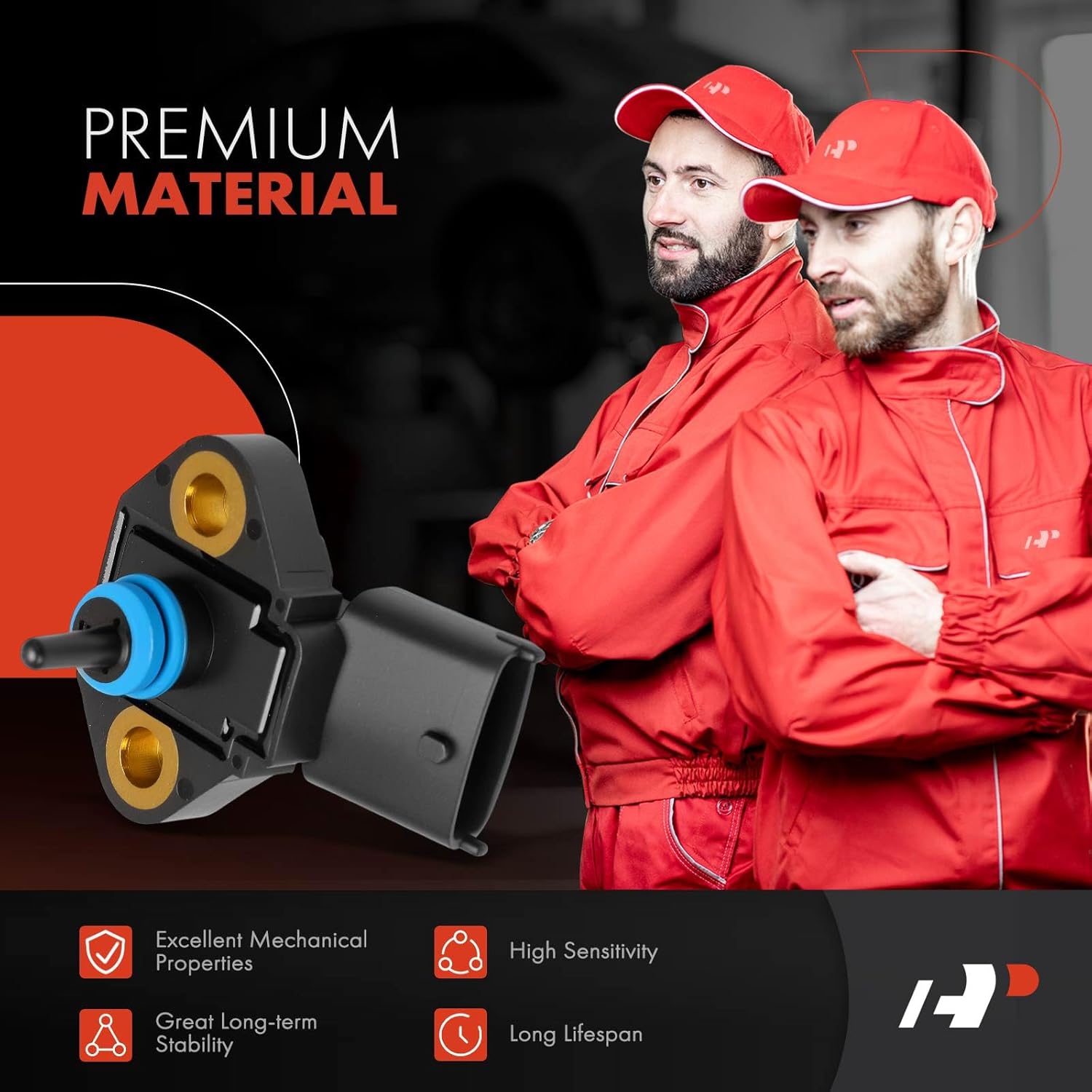 A-Premium Engine Oil Pressure Switch [4 Pins] Compatible with Porsche Cayenne 2011-2018, Macan 2015-2018, 911 2010-2019, Panamera/Boxster 2010-2016, Cayman 2010-2012 2014-2016