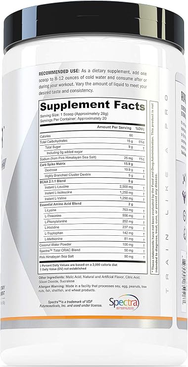 Cutler Nutrition Repair Peach Mango Recovery Powder, 20 Servings, 20 oz