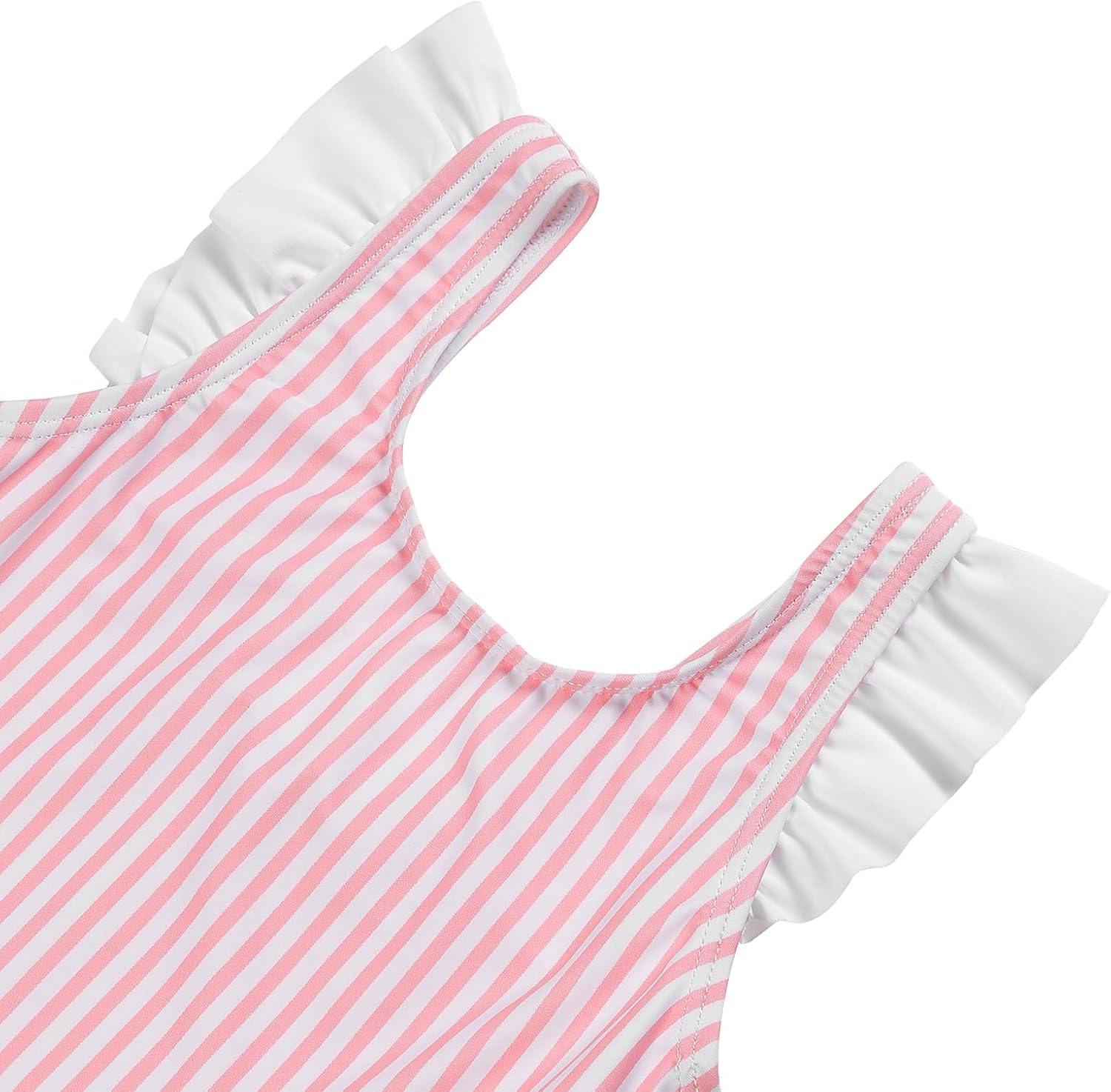 LIZENS One Piece Swimsuit for Girls Swimwear with Ruffled Children Bathing Suit - Image 3