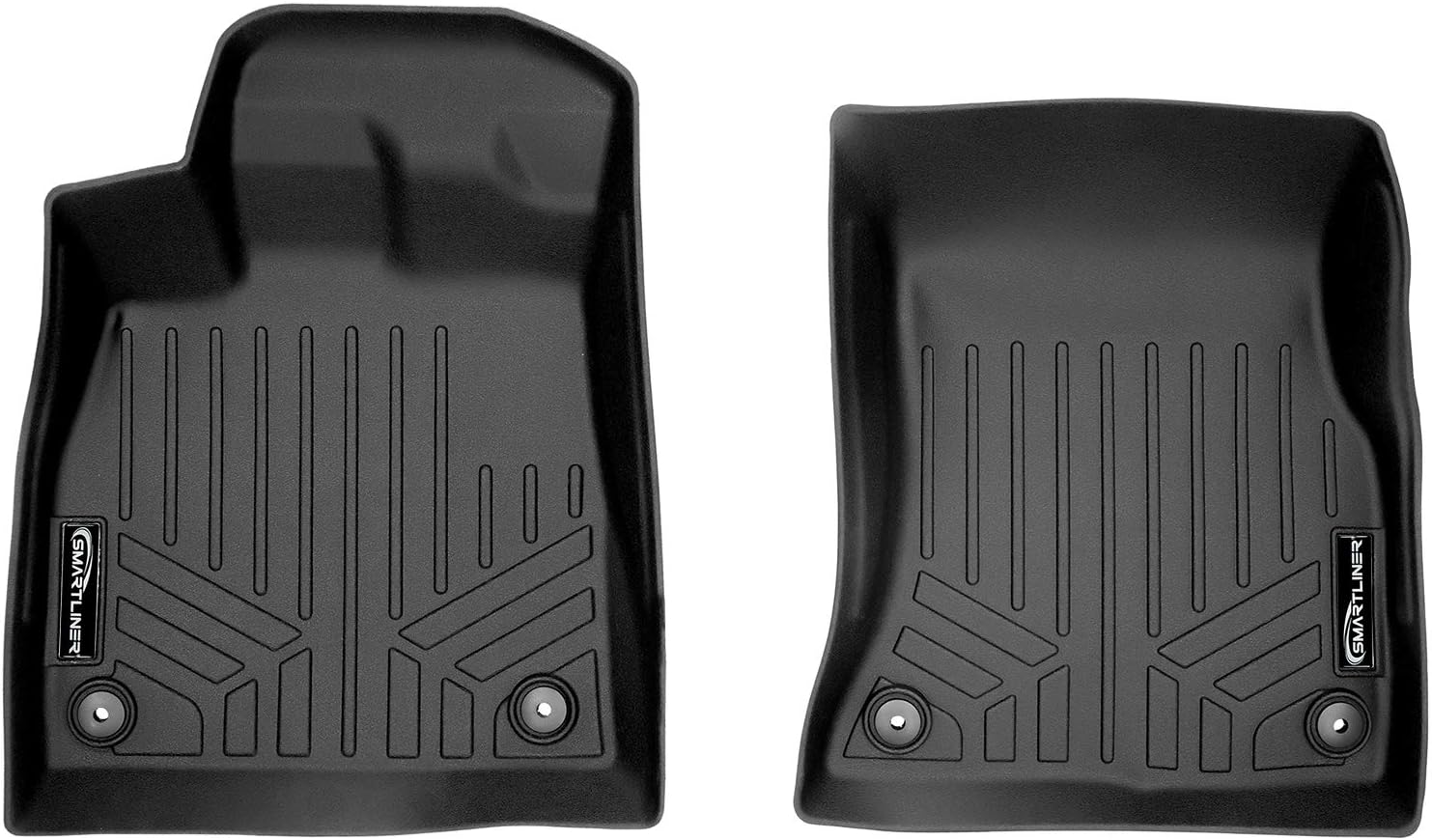 MAXLINER Custom Fit Floor Mats 1st Row Liner Set Black